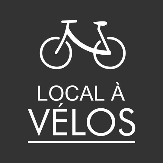 Panneau personnalisé local velos